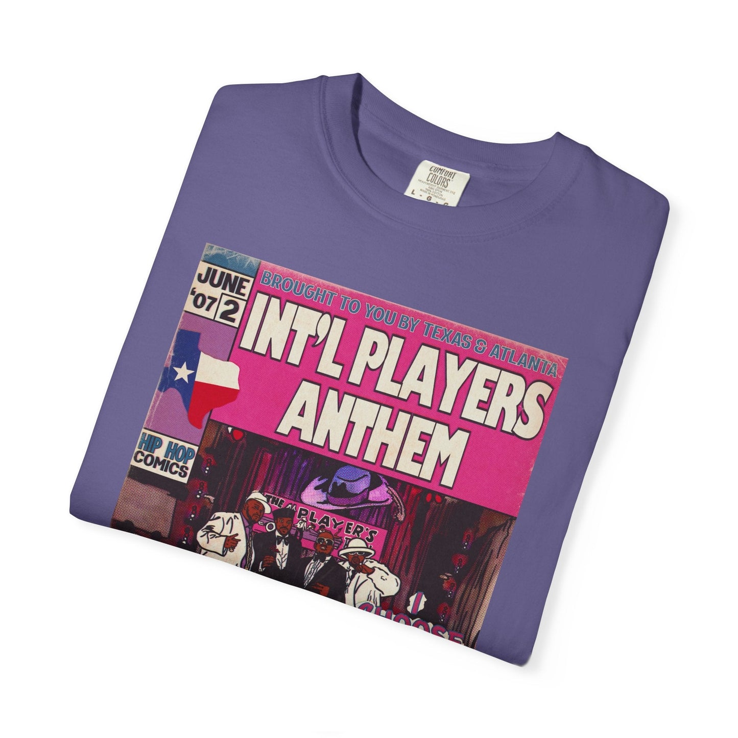 Int’l Players Anthem Unisex Comfort Colors T-shirt
