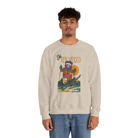 Ski New Mexico Retro Crewneck Sweatshirt