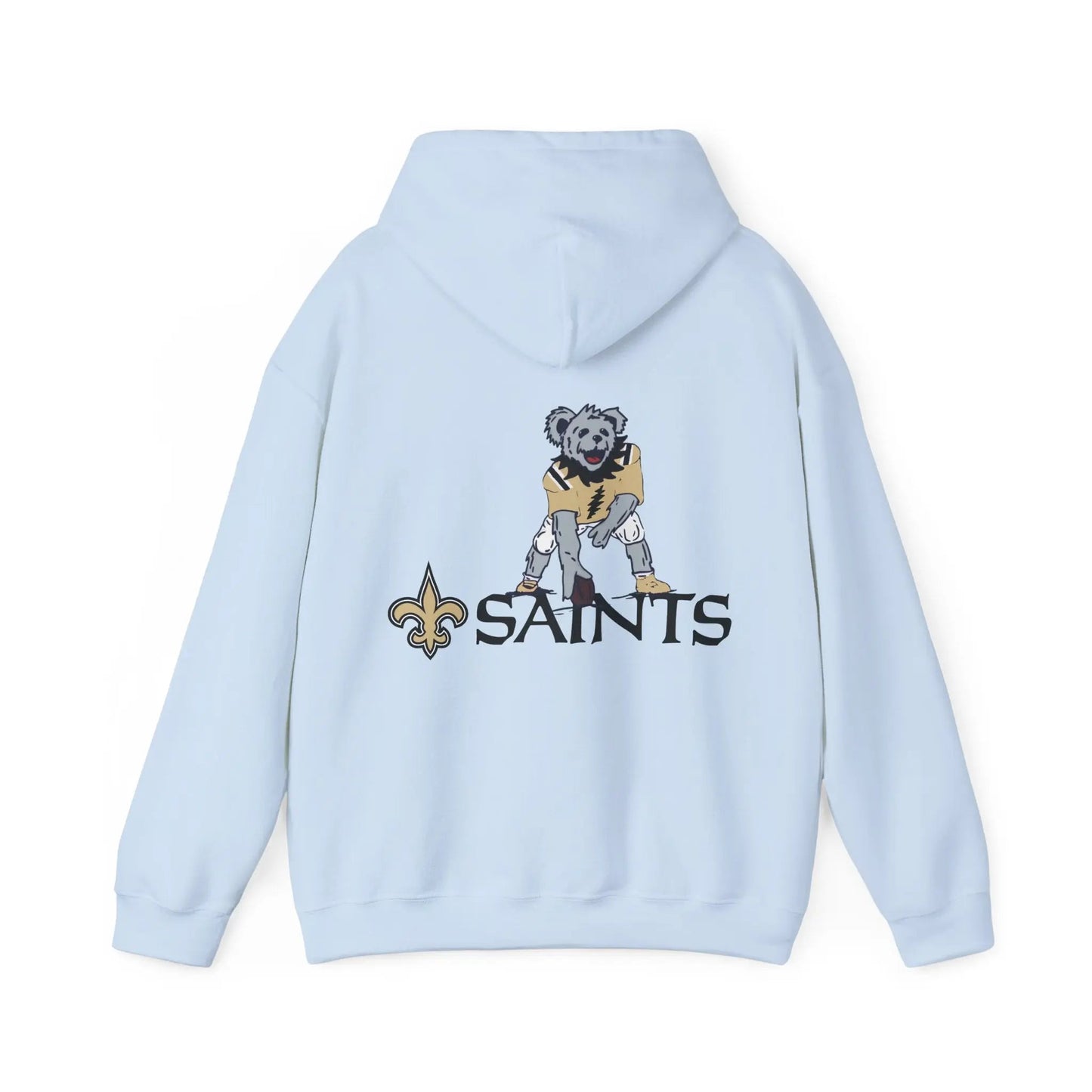 New Orleans Saints Dancing Bear Unisex Hoodie Two-Sided The Gridiron Collection