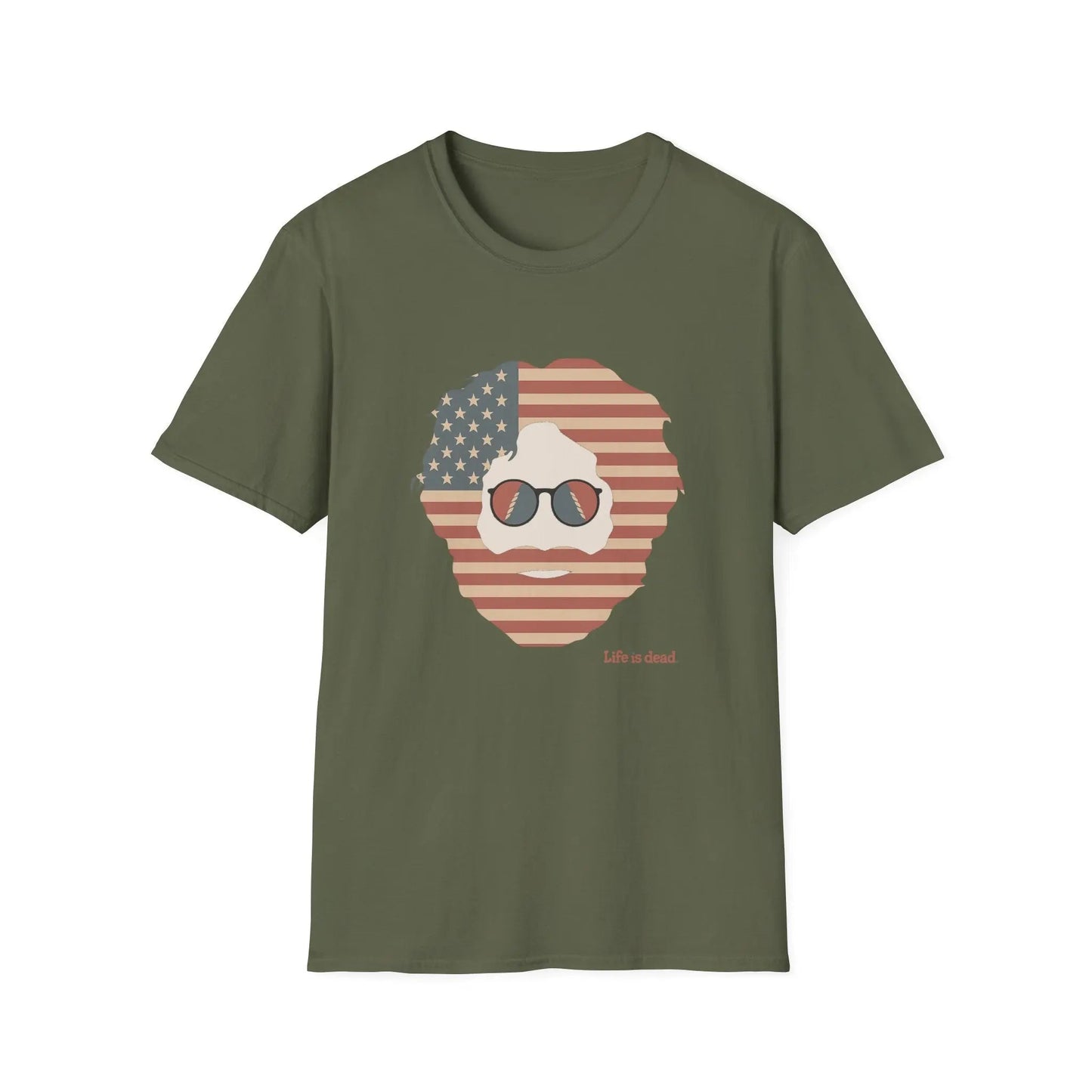 Stars & Stripes Life is dead T-Shirt Jerry