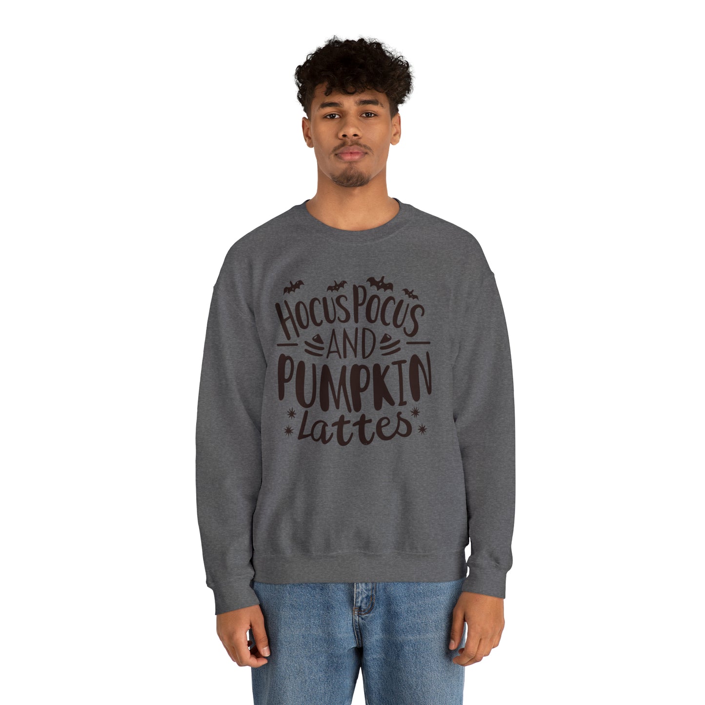 Hocus Pocus and Pumpkin Lattes Sweatshirt, Spooky Season Halloween Sweatshirt, Halloween Costume, Spooky Sweatshirt, Halloween Gifts