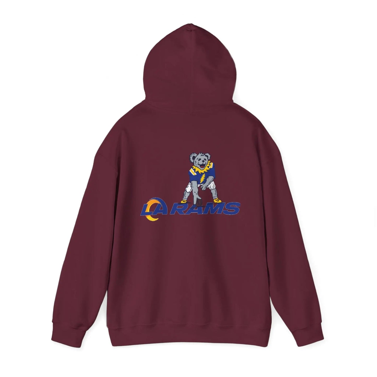 Los Angeles Rams Dancing Bear Unisex Hoodie Two-Sided The Gridiron Collection