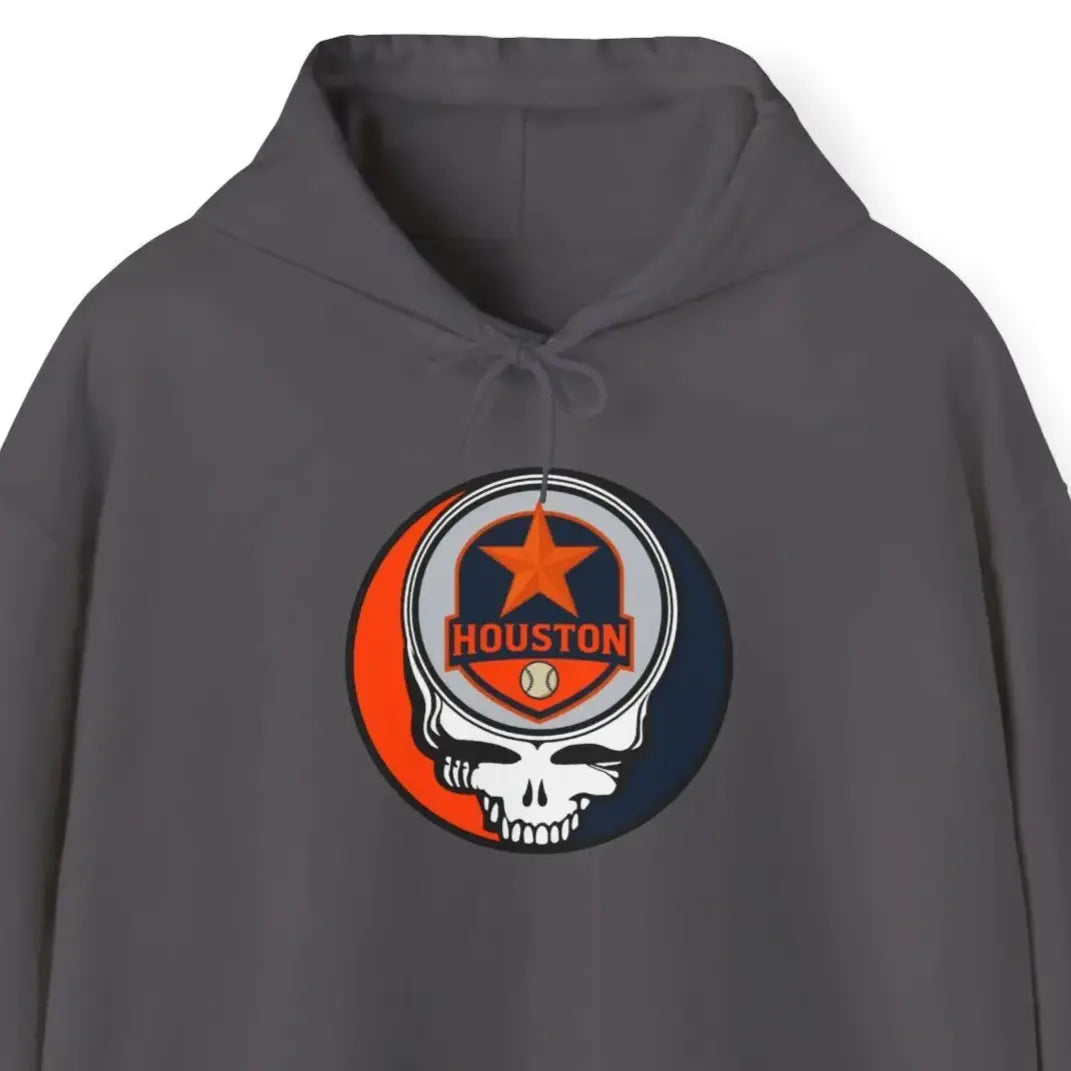 Houston Baseball Edition Grateful Dead Unisex Heavy Blend Hoodie - Hooded Sweatshirt