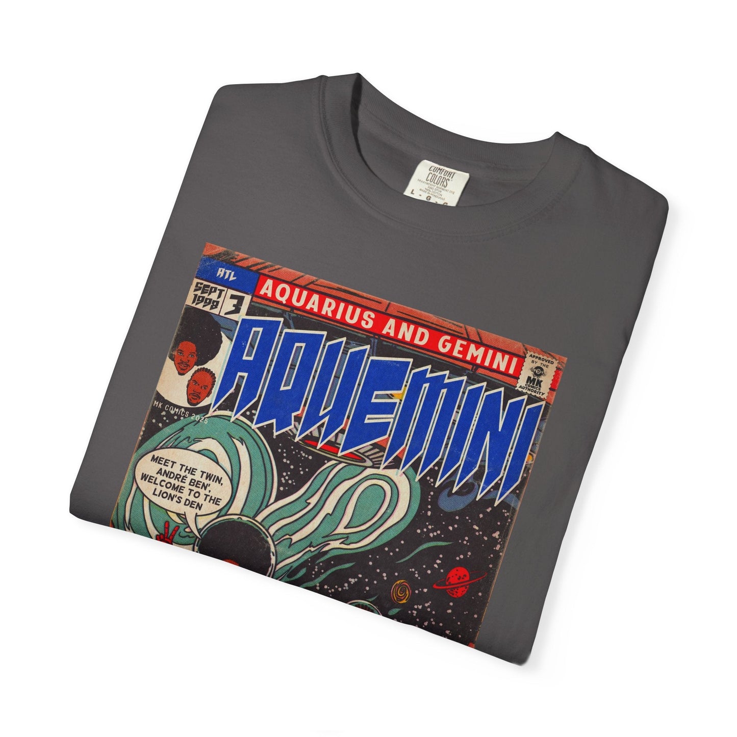 Aquemini - Comic Book Art - Unisex Comfort Colors T-shirt