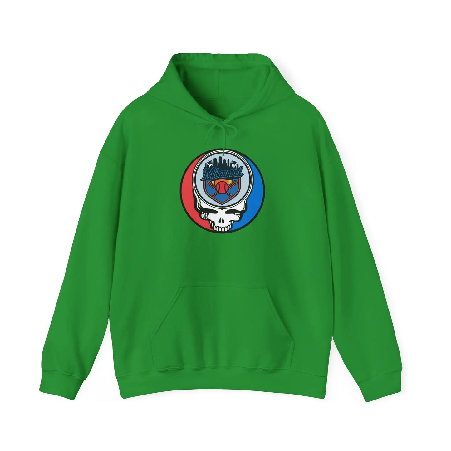 Miami Marlins Grateful Dead Unisex Heavy Blend Hoodie The Ballpark Collection