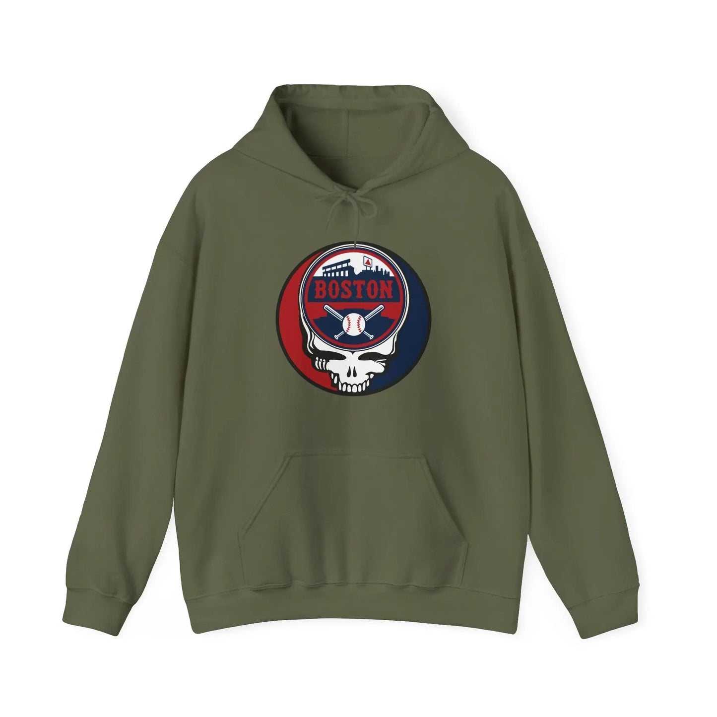 Boston Baseball Edition Heavy Blend Hoodie Unisex Grateful Dead