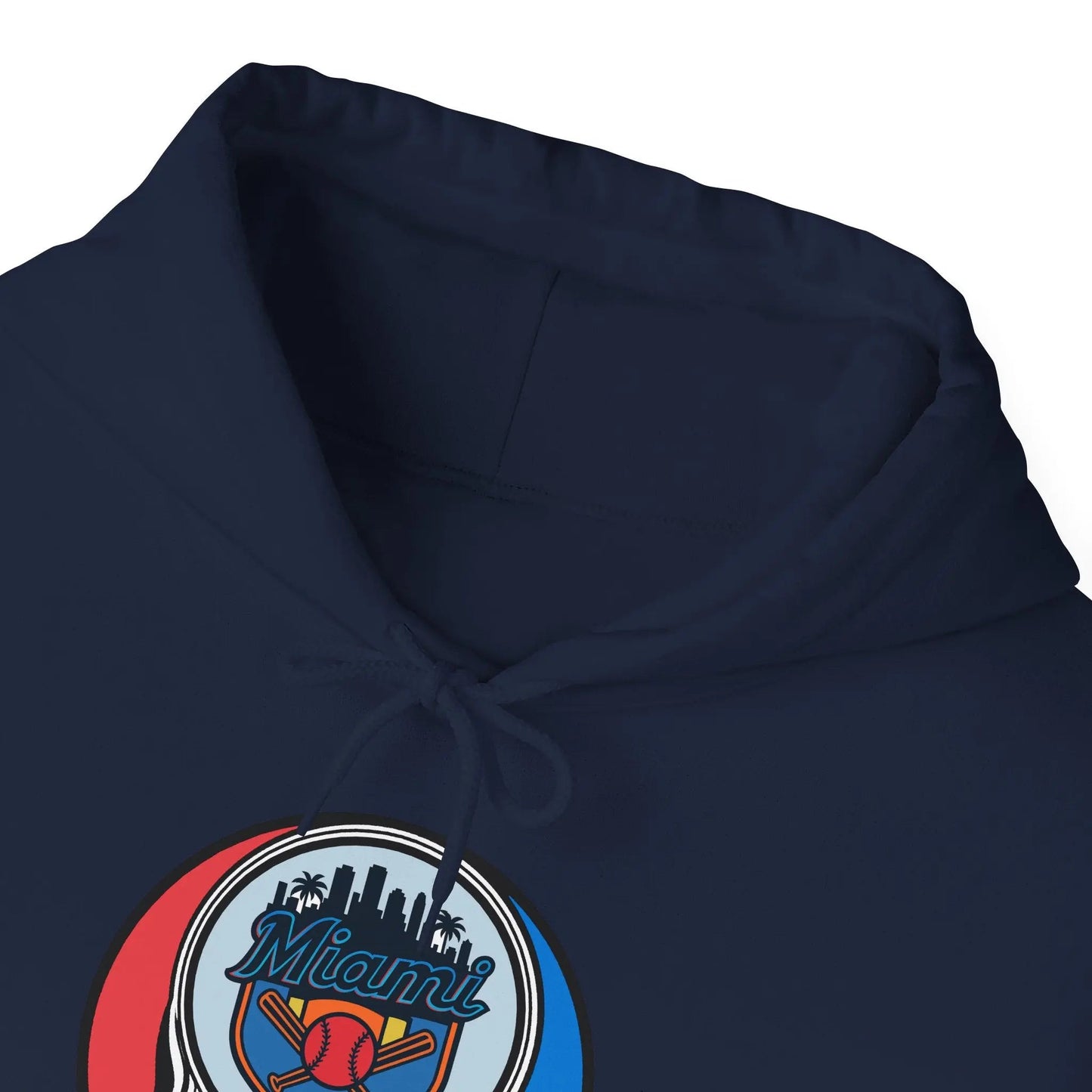 Miami Marlins Grateful Dead Unisex Heavy Blend Hoodie The Ballpark Collection