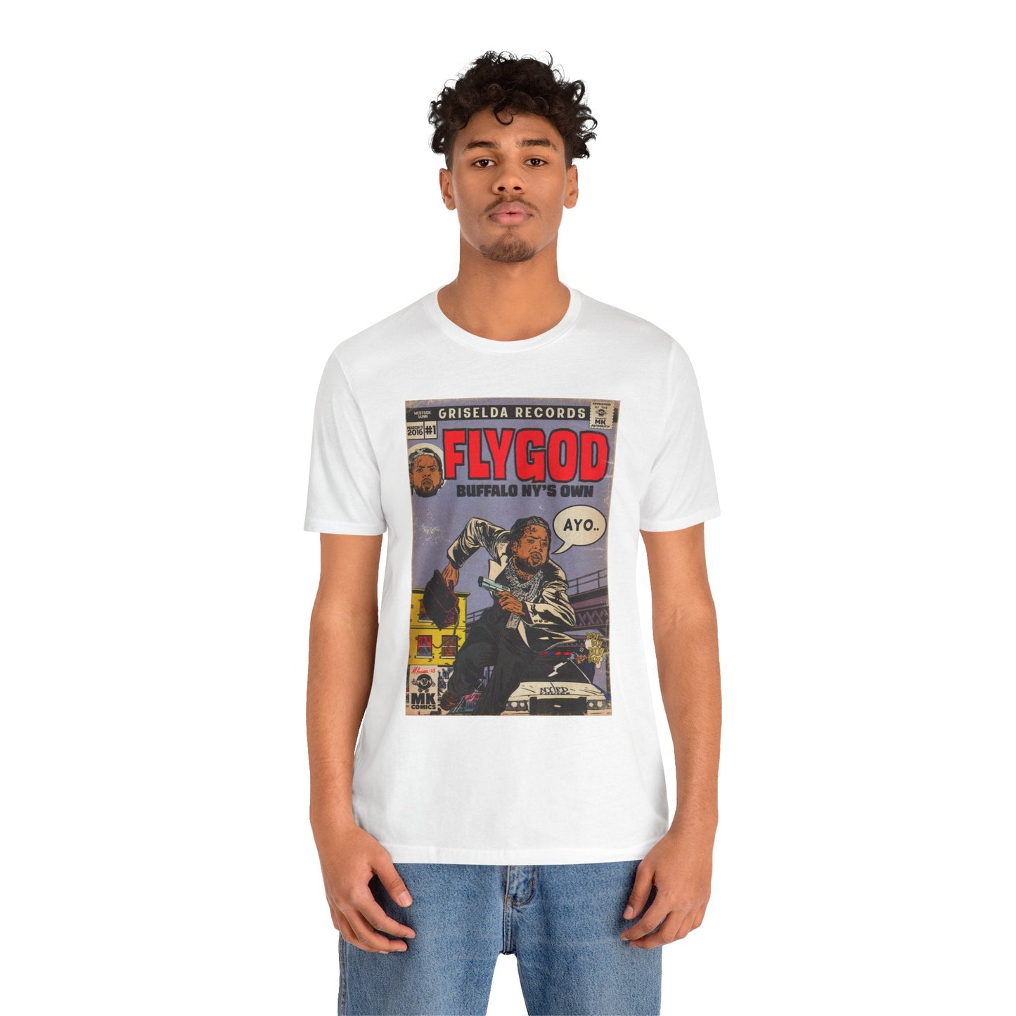 Unisex Jersey Short Sleeve Tee Soft Cotton Flygod