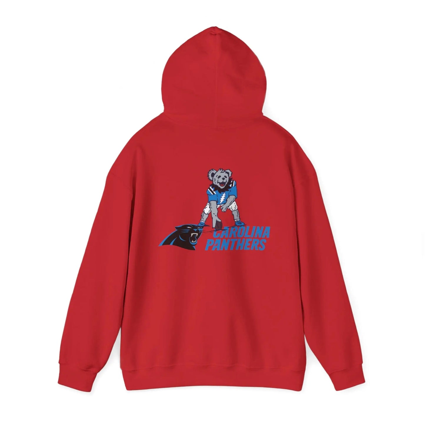 Carolina Panthers Dancing Bear Unisex Two-Sided Hoodie The Gridiron Collection