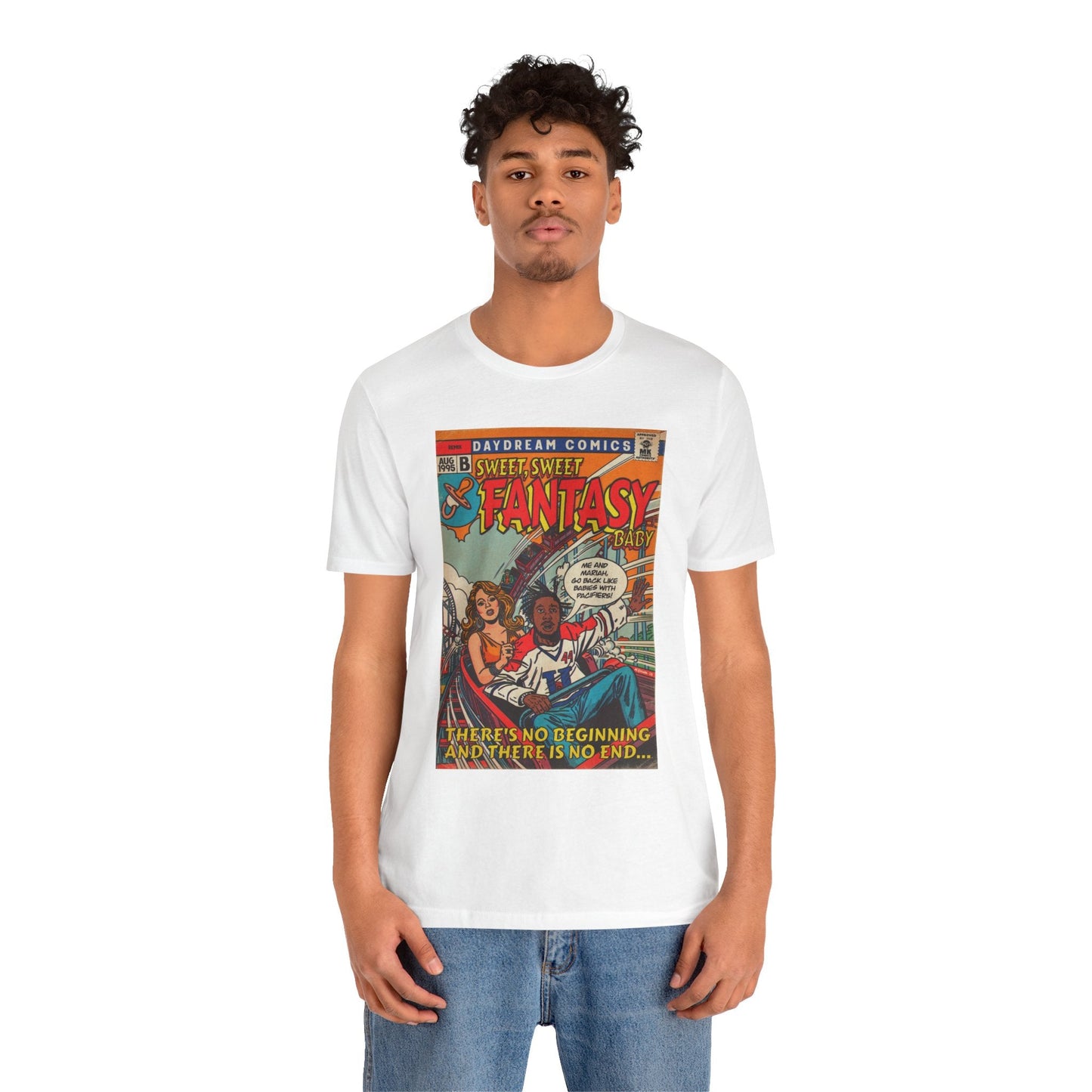 Unisex Jersey Short Sleeve Tee Soft Cotton Fantasy Remix Bella+Canvas