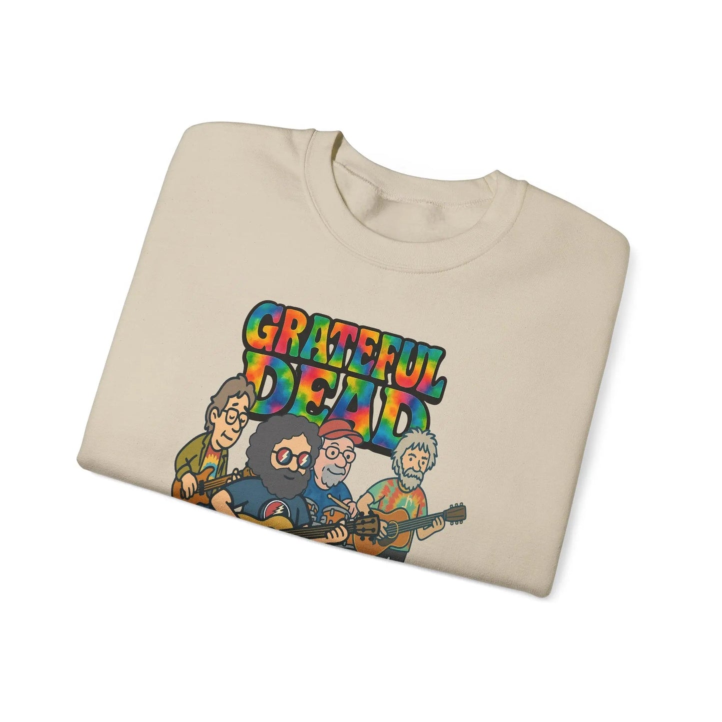 Life is dead. Crewneck Sweatshirt Heavy Blend Unisex Jerry and The Band