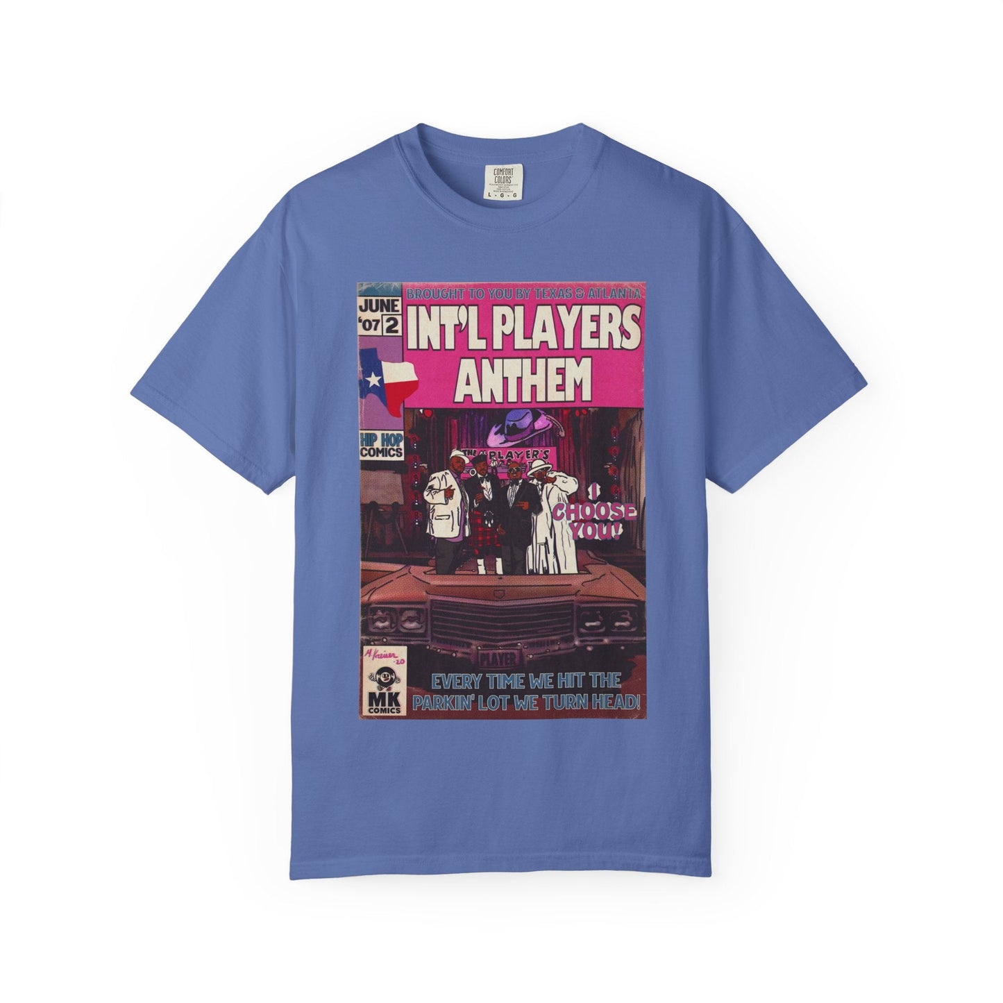 Int’l Players Anthem Unisex Comfort Colors T-shirt