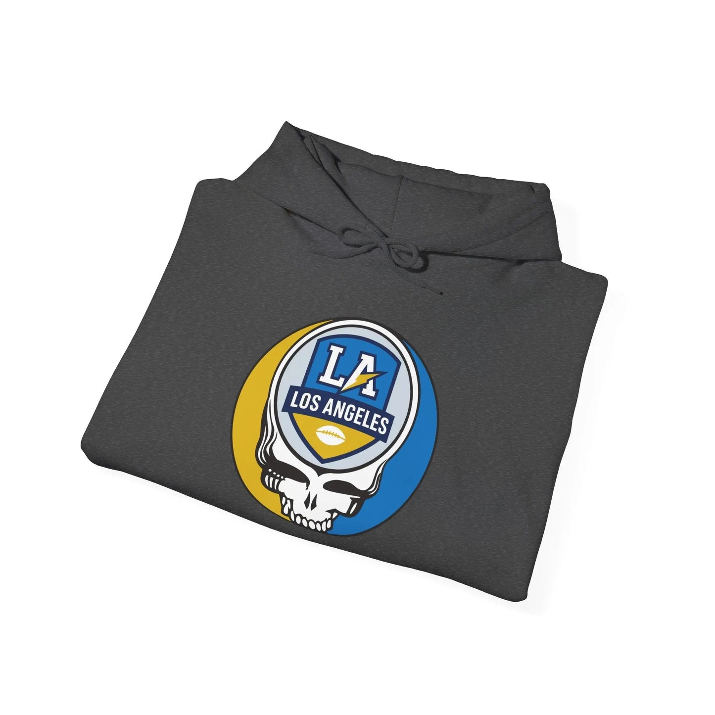 Los Angeles Chargers Stealie Grateful Dead Hooded Sweatshirt NFL The Gridiron Collection