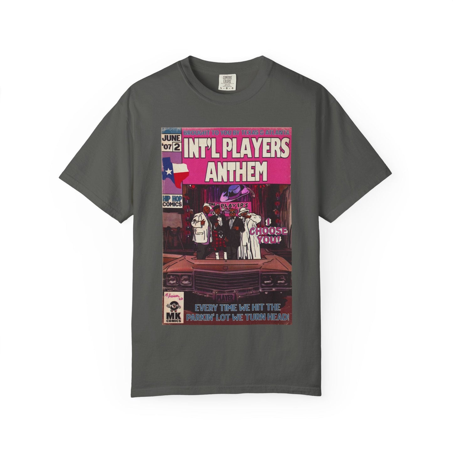 Int’l Players Anthem Unisex Comfort Colors T-shirt