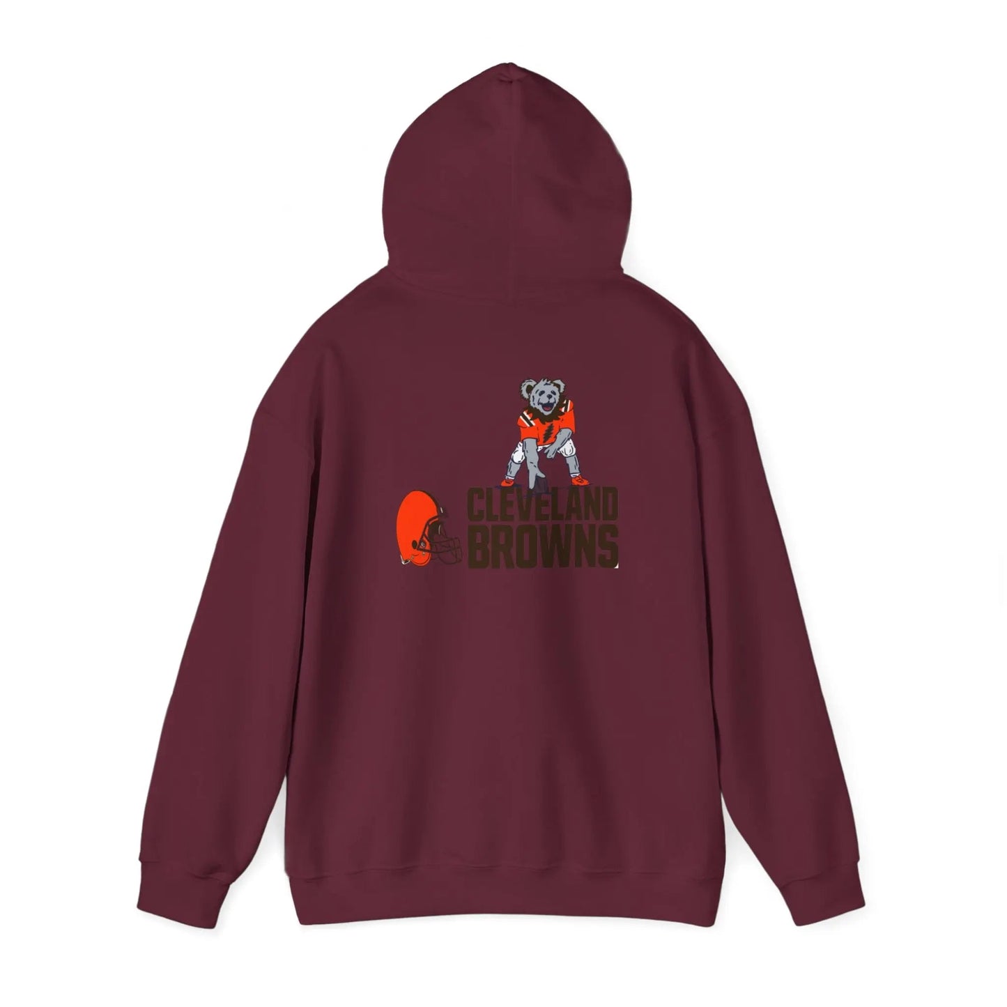 Cleveland Browns Dancing Bear Unisex Hoodie Two-Sided The Gridiron Collection