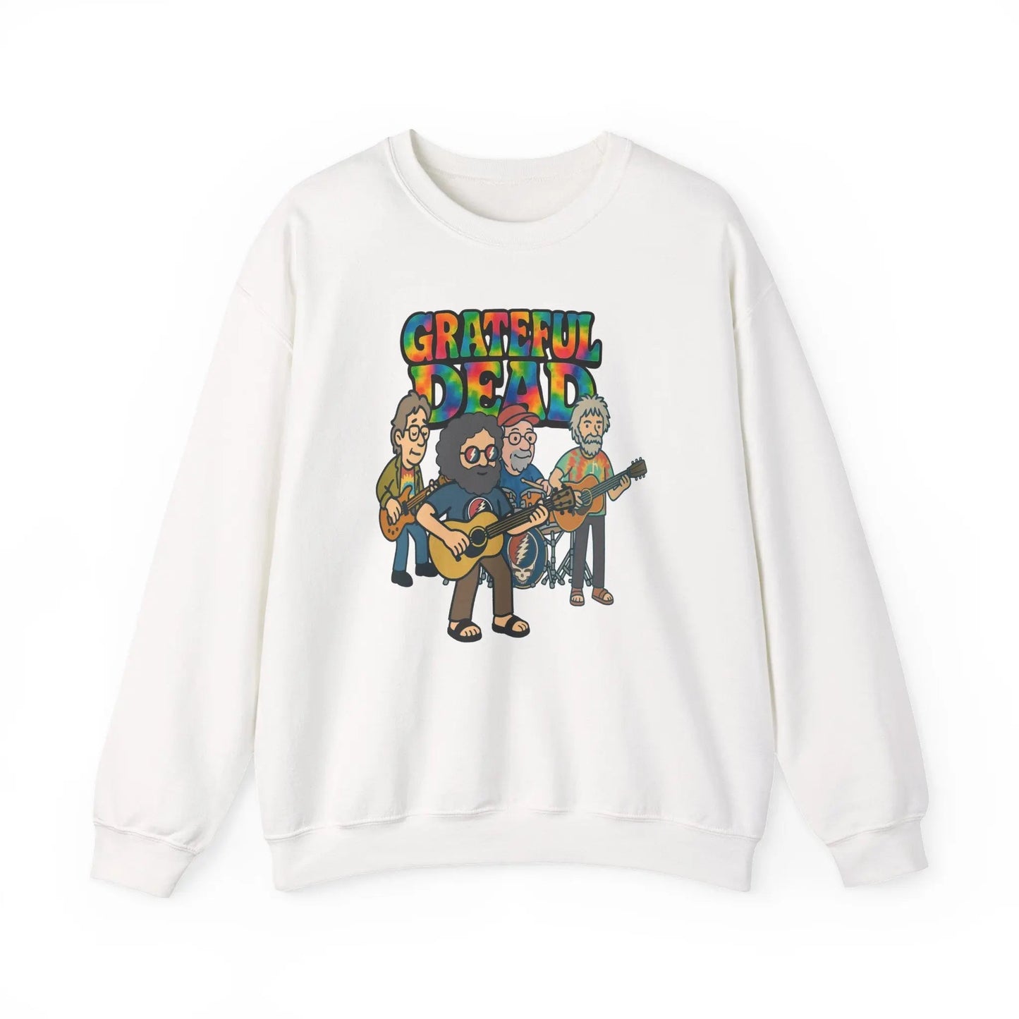 Life is dead. Crewneck Sweatshirt Heavy Blend Unisex Jerry and The Band