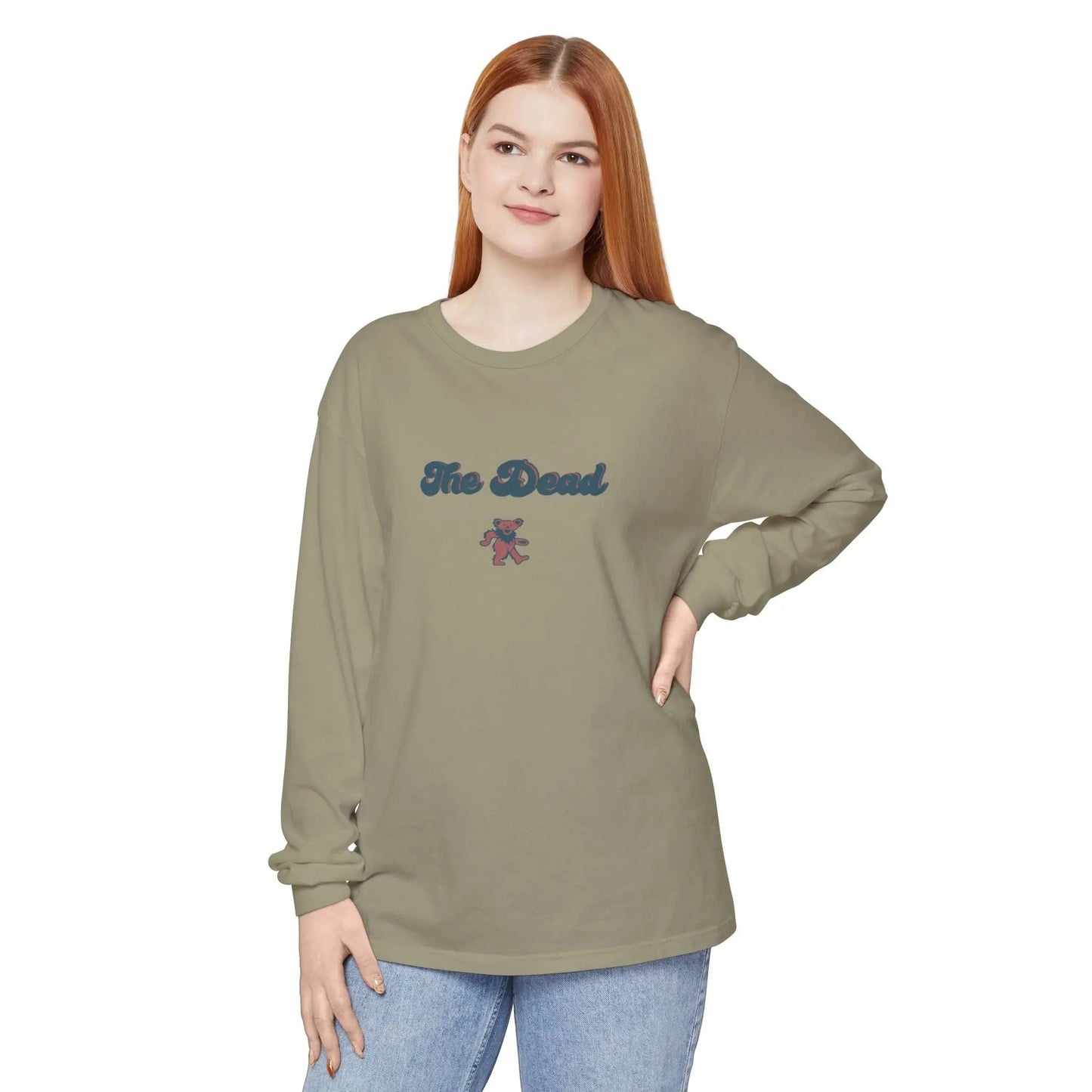 Grateful Dead Vineyard Collection Long Sleeve Tee 100% Cotton