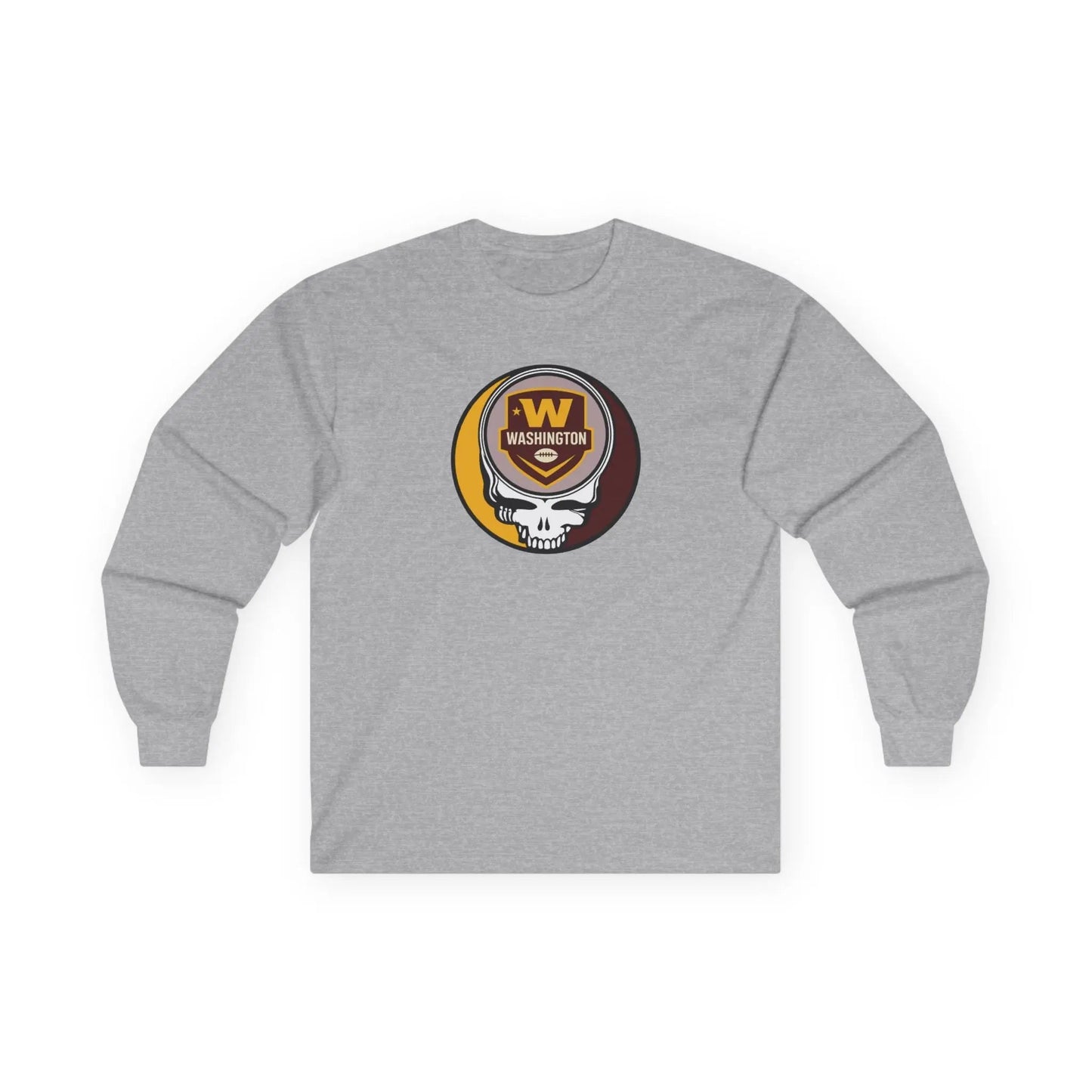 Grateful Dead Long Sleeve Tee Ultra-Cotton Washington Commanders The Gridiron Collection
