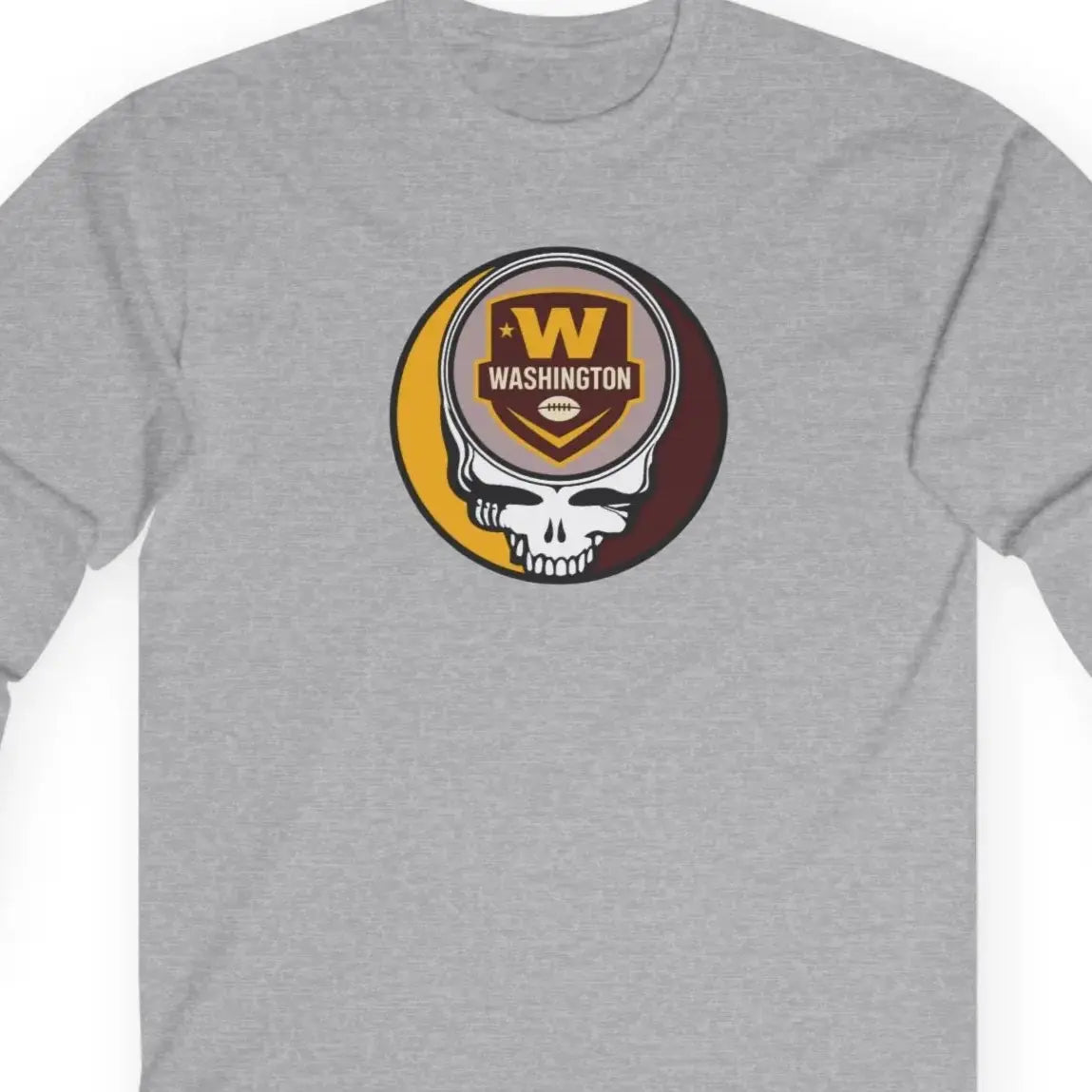 Grateful Dead Long Sleeve Tee Ultra-Cotton Washington Commanders The Gridiron Collection