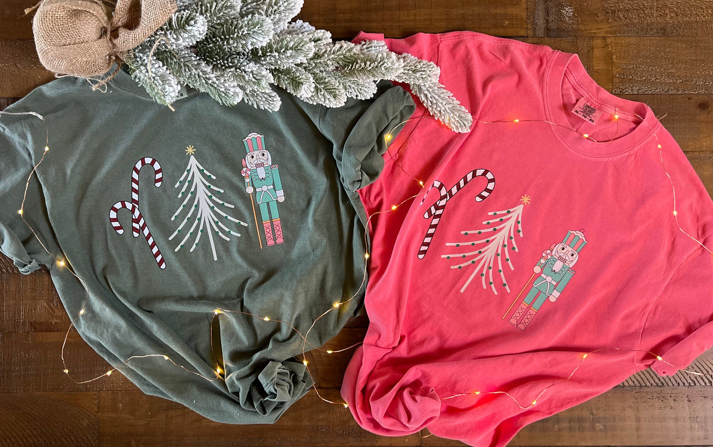 Holiday Graphic Crewneck Soft Winter Sweatshirt Jerzees
