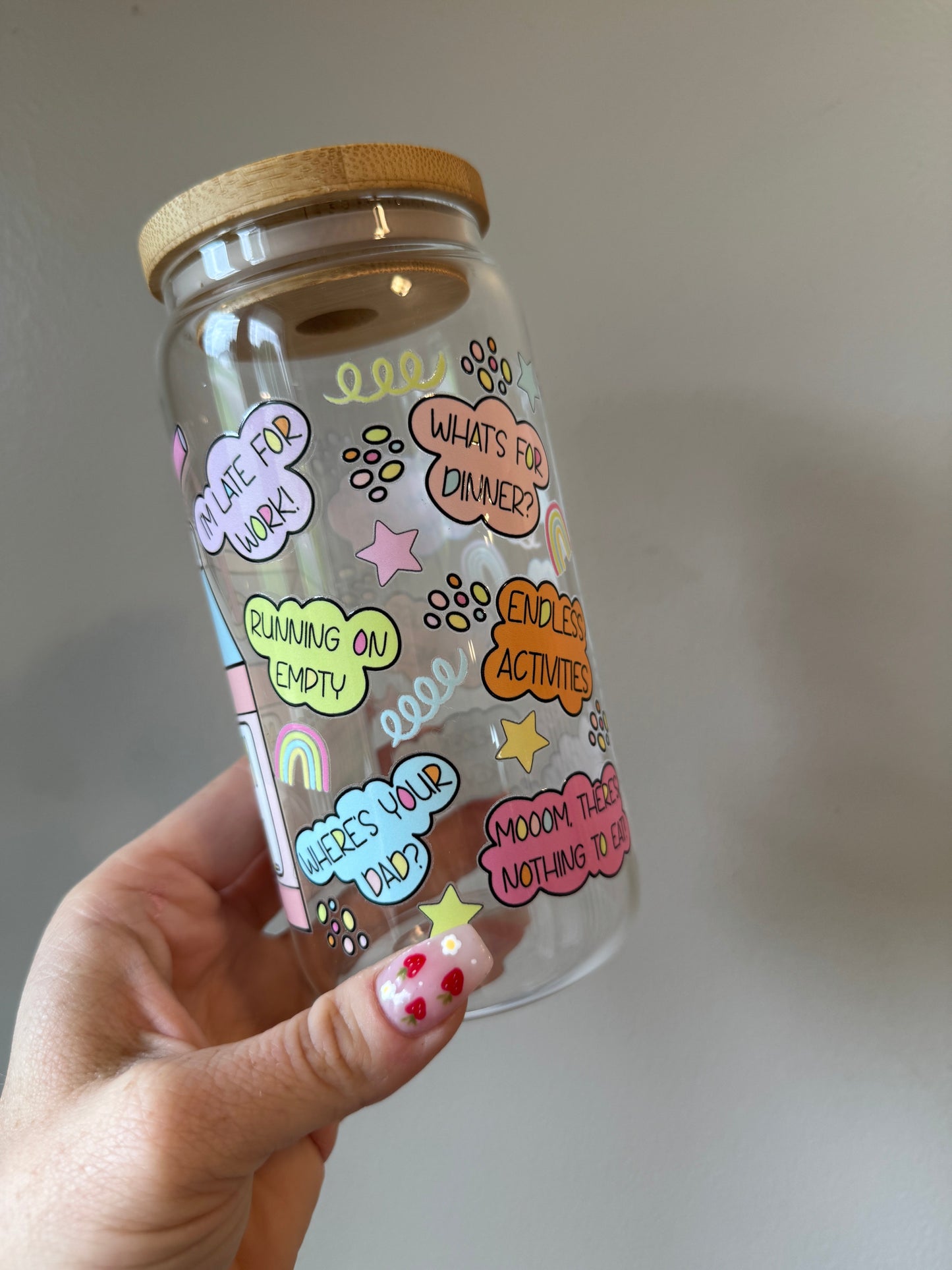 Mom Fuel Cup Beverage Container