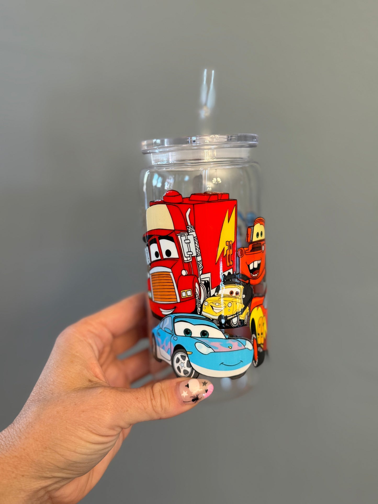 Cars double sided toy