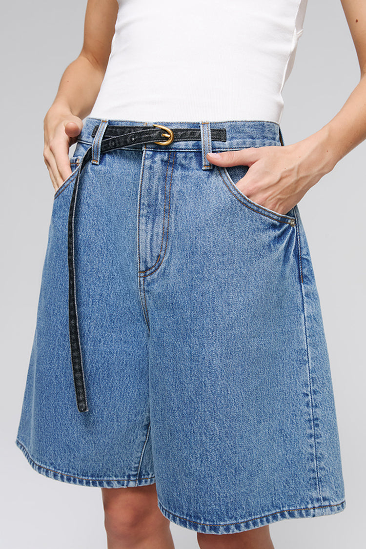 Easy Rider Mid-weight Denim Bermuda Shorts HJ822