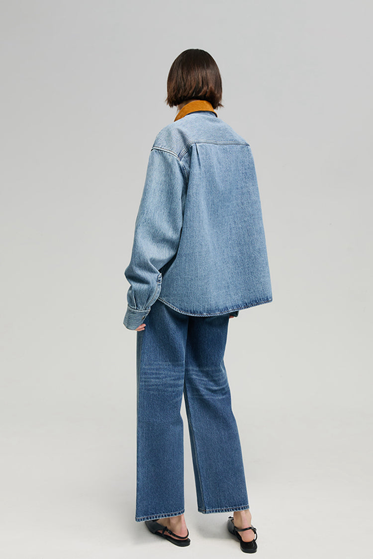California Sunset Mid-weight Denim Shirt HJ902