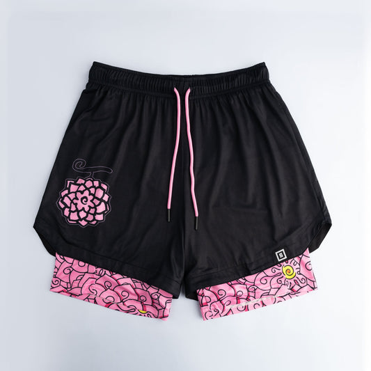 Flower Flower Sublimated Design Compression Liner Unisex