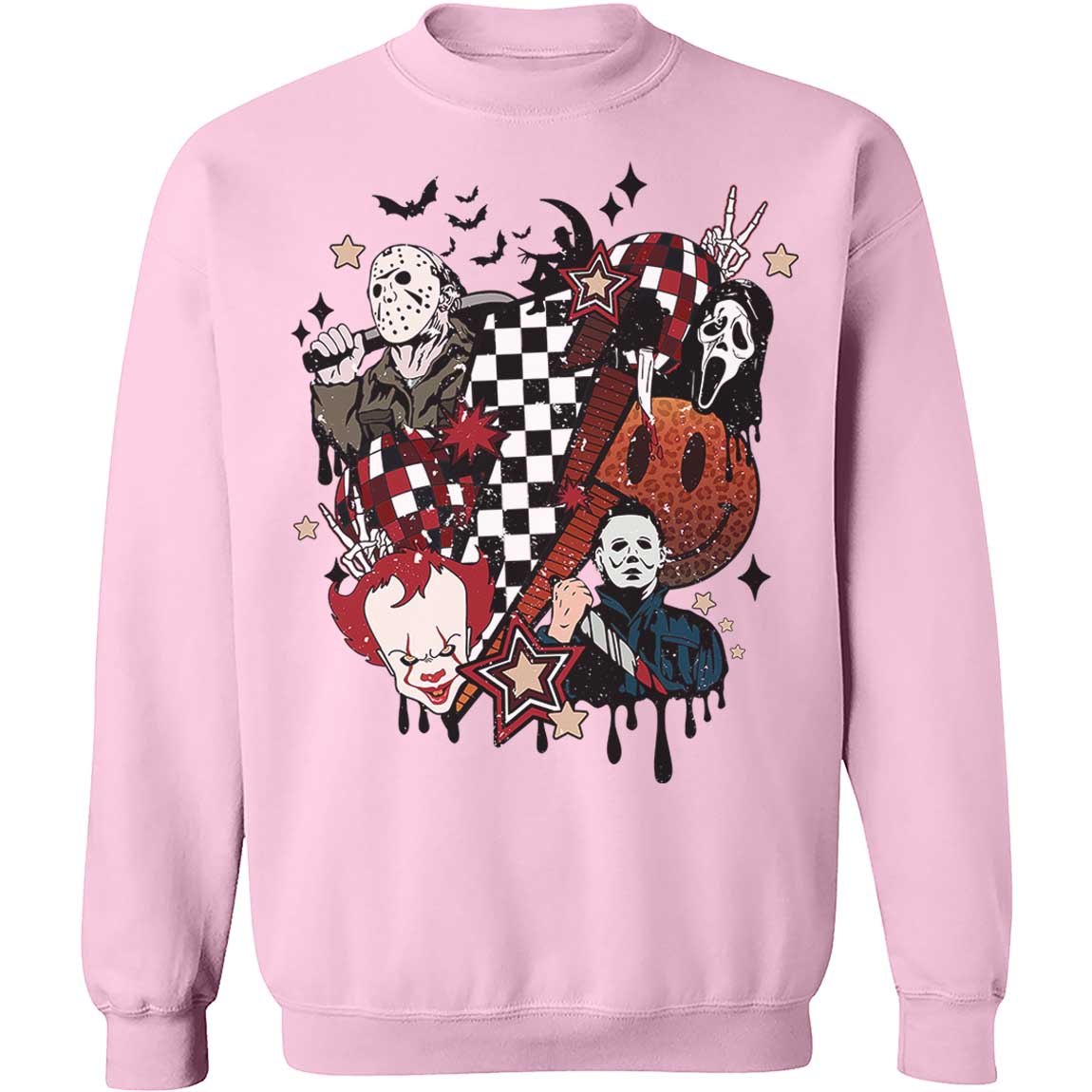 Horror Retro Halloween Shirt, Spooky Vibes, Scary Movie, Trendy Halloween Shirt 776V4