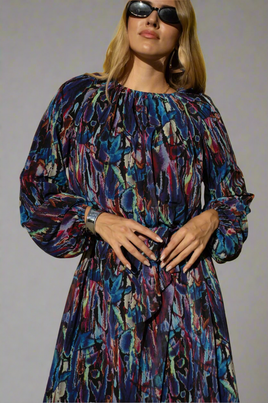 Printed Elegant Dress Esteem Couture