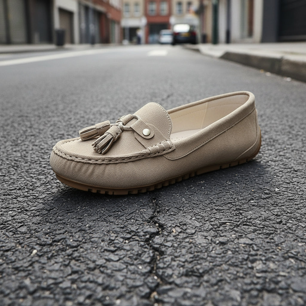 Soft-Bottom Non-Slip Loafer Flats Women’s Slip-On Comfort Shoes