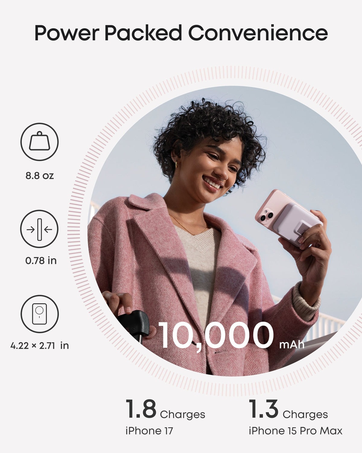 Anker MagGo 10,000mAh Wireless Power Bank Qi2 Certified