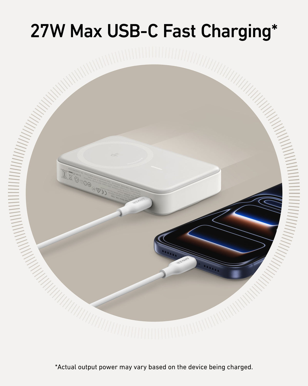 Anker MagGo 10,000mAh Wireless Power Bank Qi2 Certified