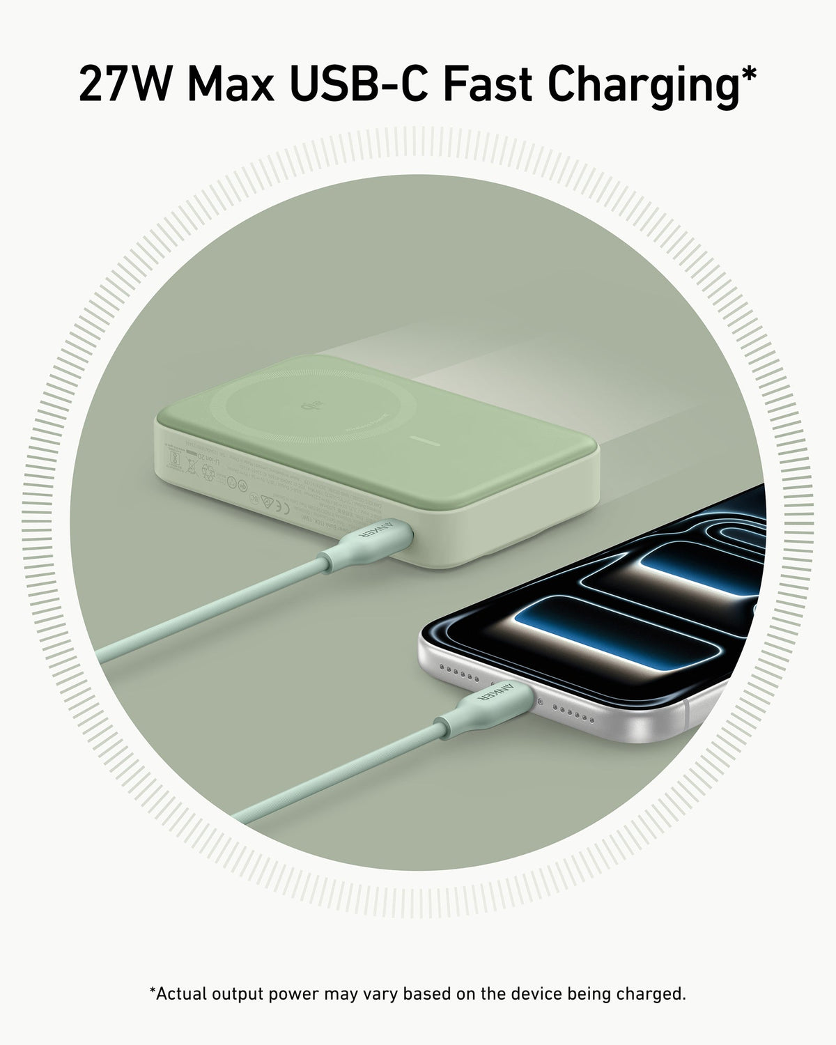 Anker MagGo 10,000mAh Wireless Power Bank Qi2 Certified