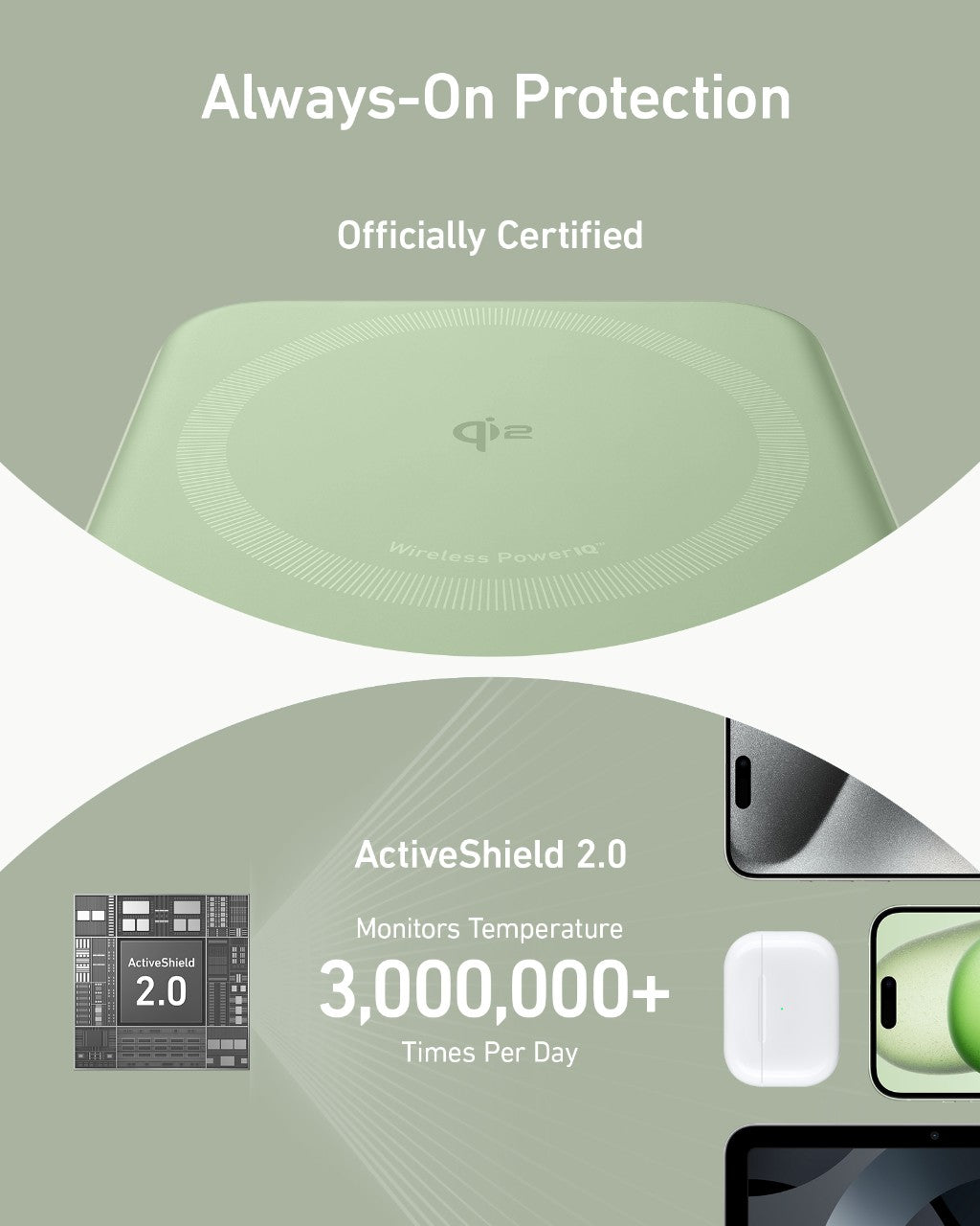 Anker MagGo 10,000mAh Wireless Power Bank Qi2 Certified