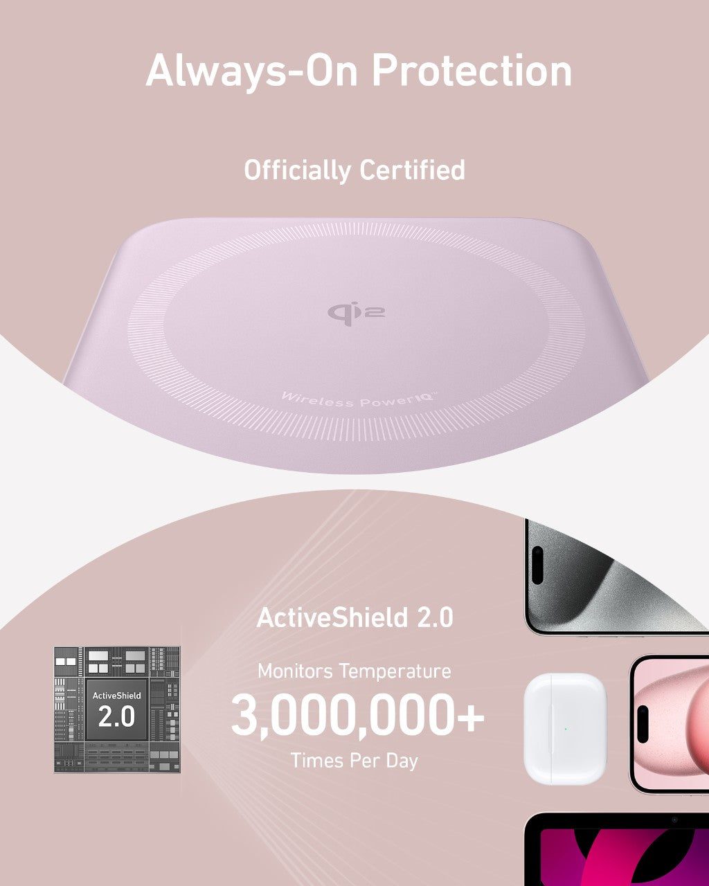Anker MagGo 10,000mAh Wireless Power Bank Qi2 Certified