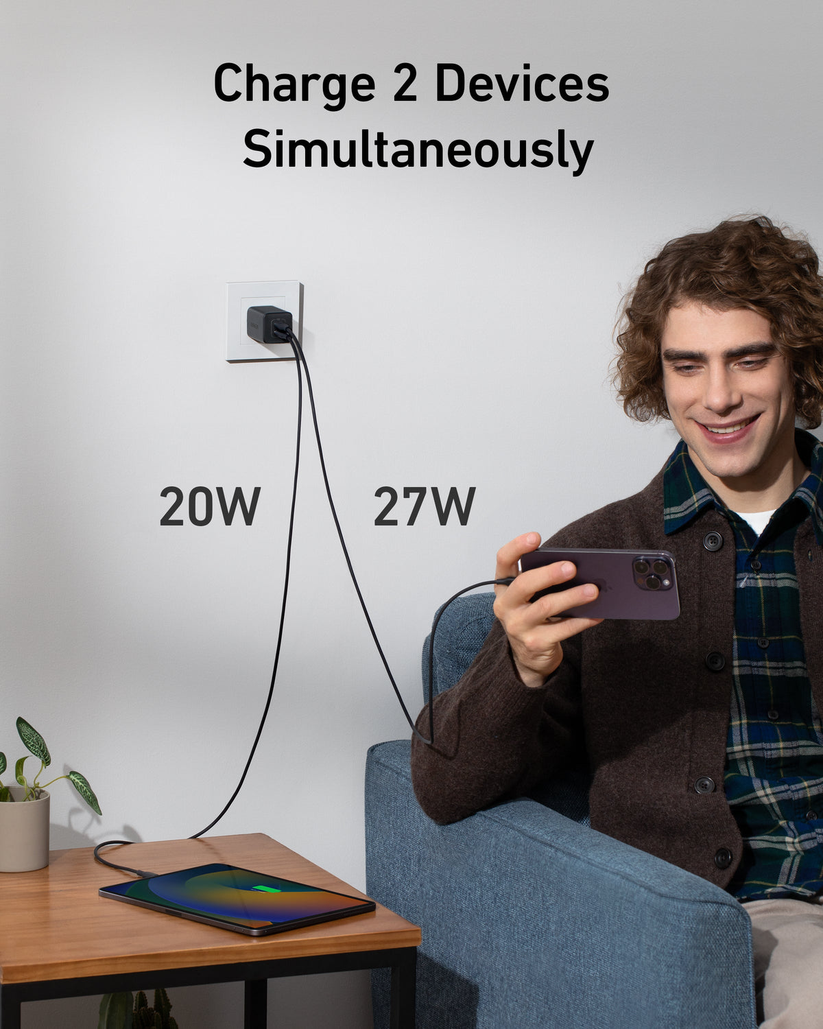 Anker 47W Fast USB-C Charger 523 Nano 3