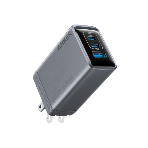 Anker Prime Charger 100W Multi-Device Fast Charger 3 Ports GaN