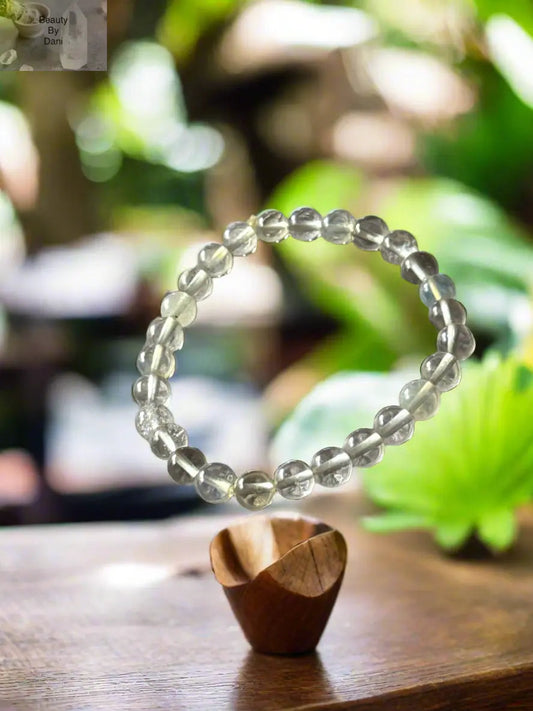 8mm Pineapple Quartz Bracelet