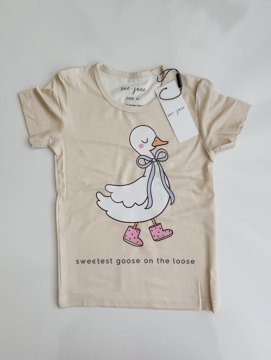 Sweetest Goose Bamboo T-shirt
