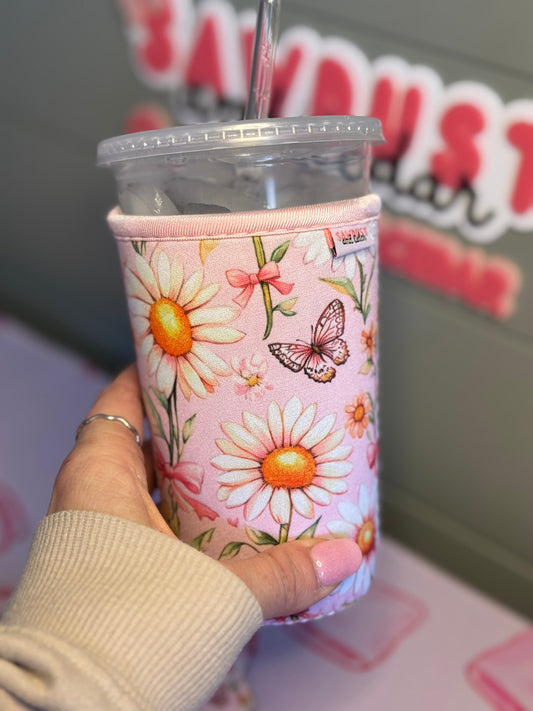 Daisy Dreams Insulated Cup Sleeve Cup Coozie