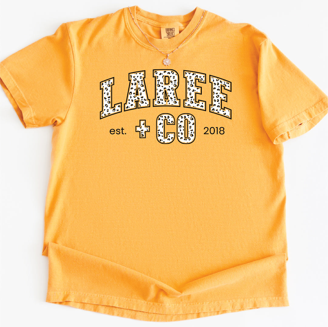 LC Pattern Allie Tee 100% Ringspun Cotton Laree + Co.