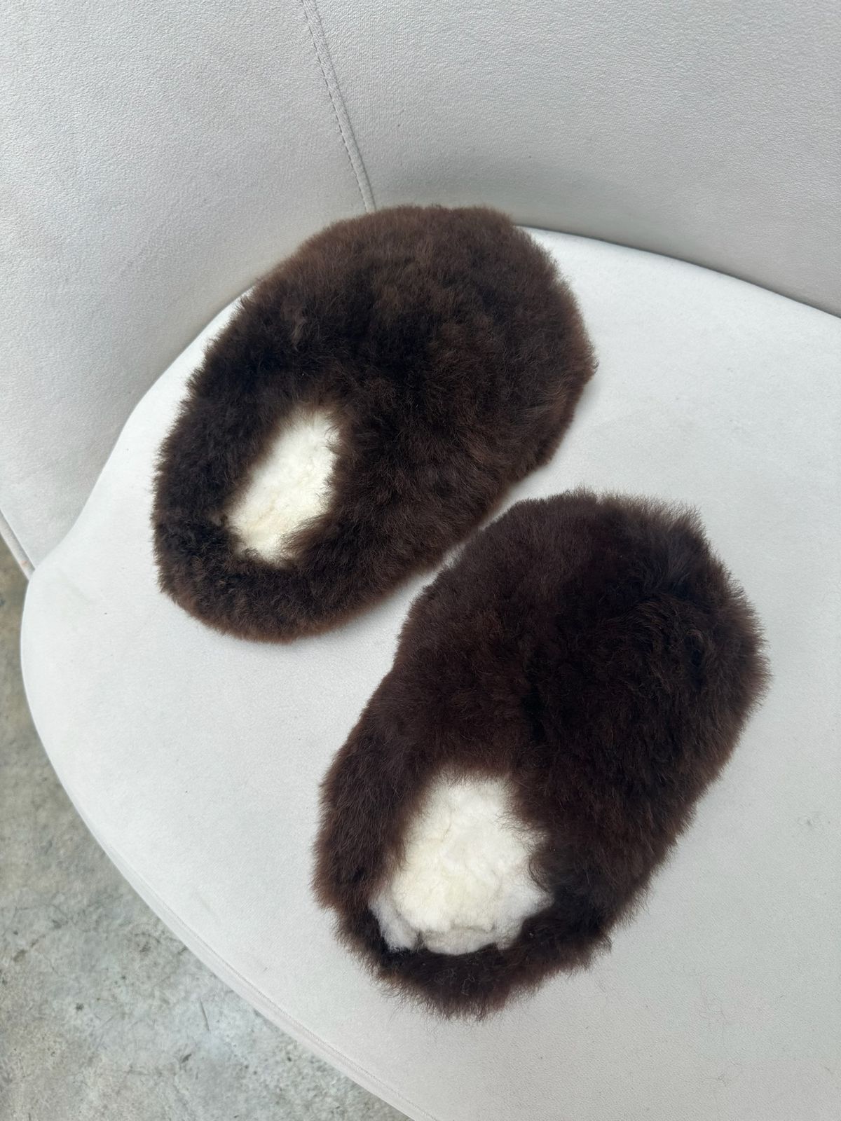 Genuine Alpaca Soft Alpuffas Slippers