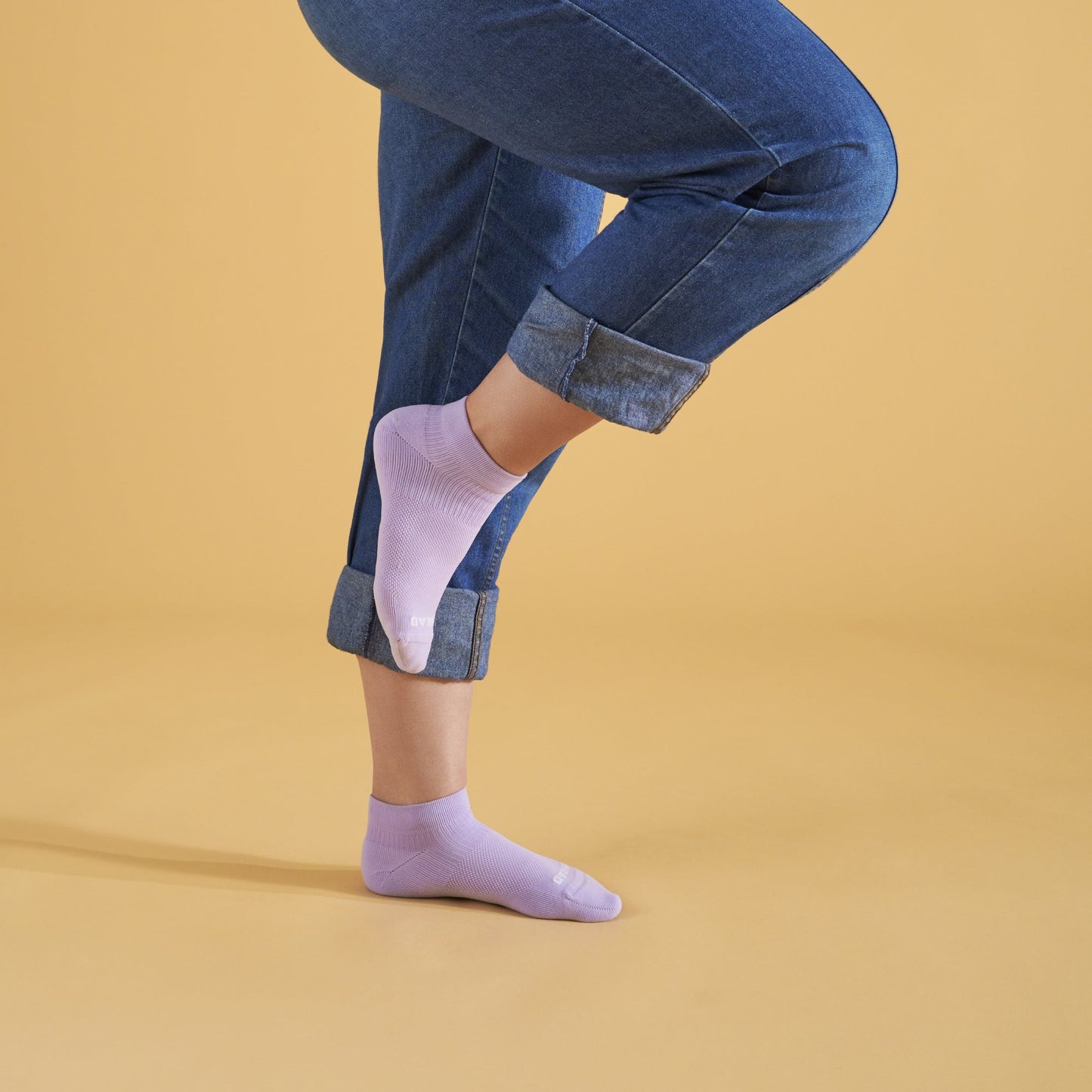 Ankle Compression Socks Lavender Support for Running and Athletic Performance