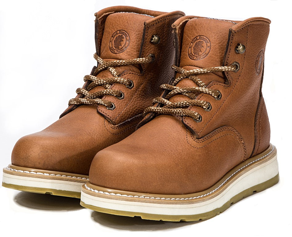 Men's Wedge Water Resistant Safety Work Boots ROCKROOSTER