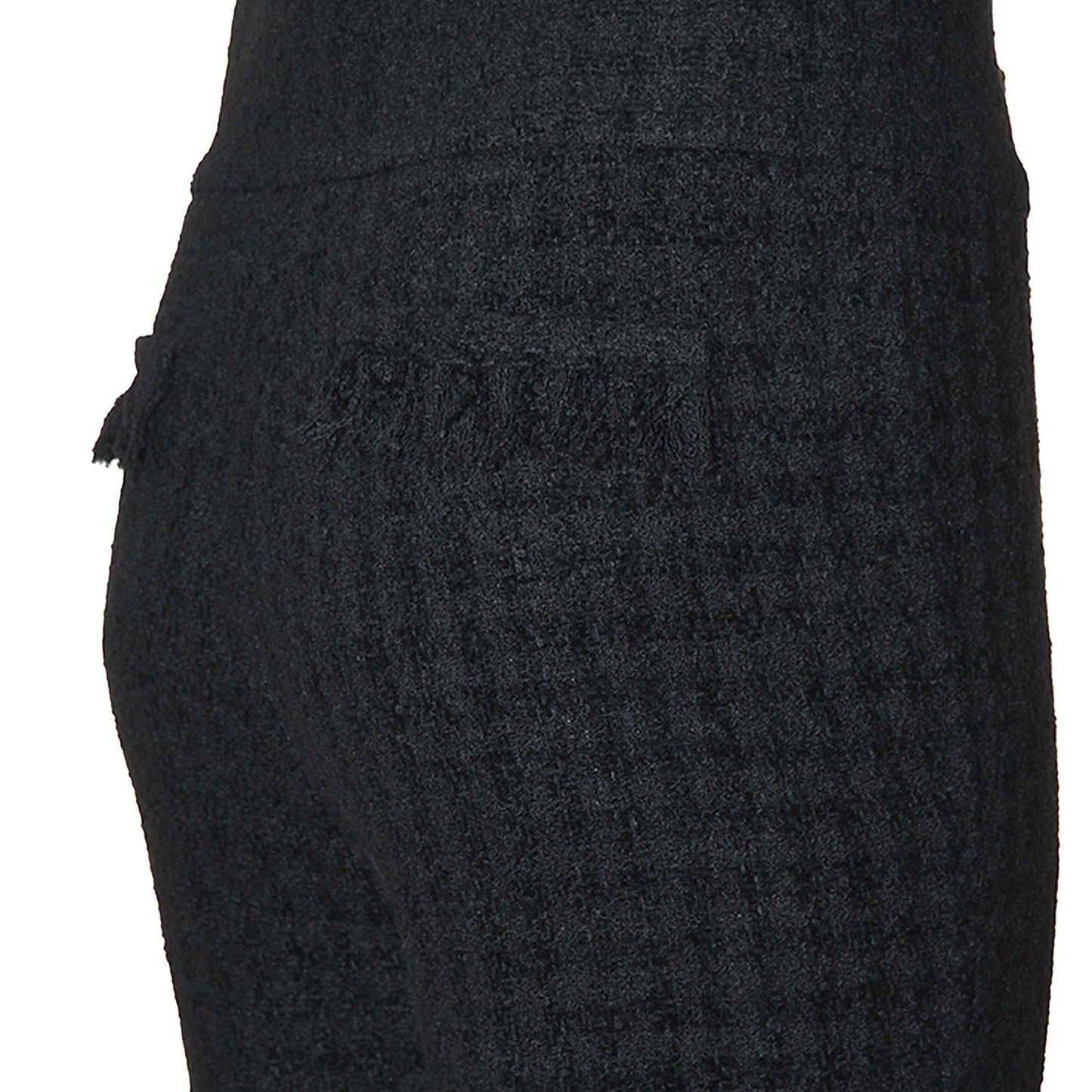 Gerbera Tweed Black Fitted Blazer