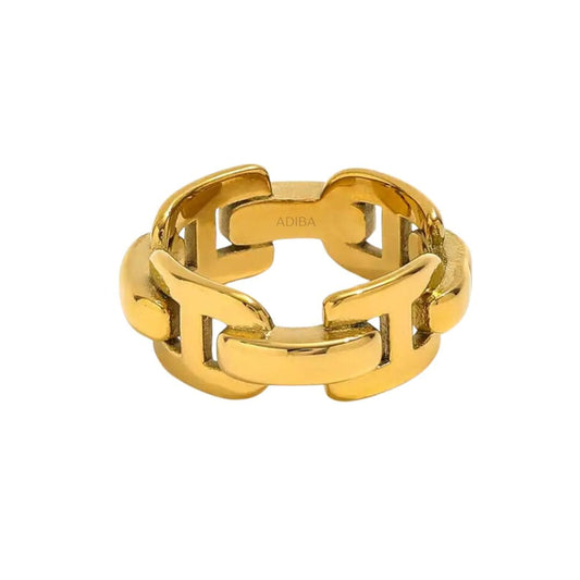 18k Gold Plated Durable Stainless Steel Ring The Bond