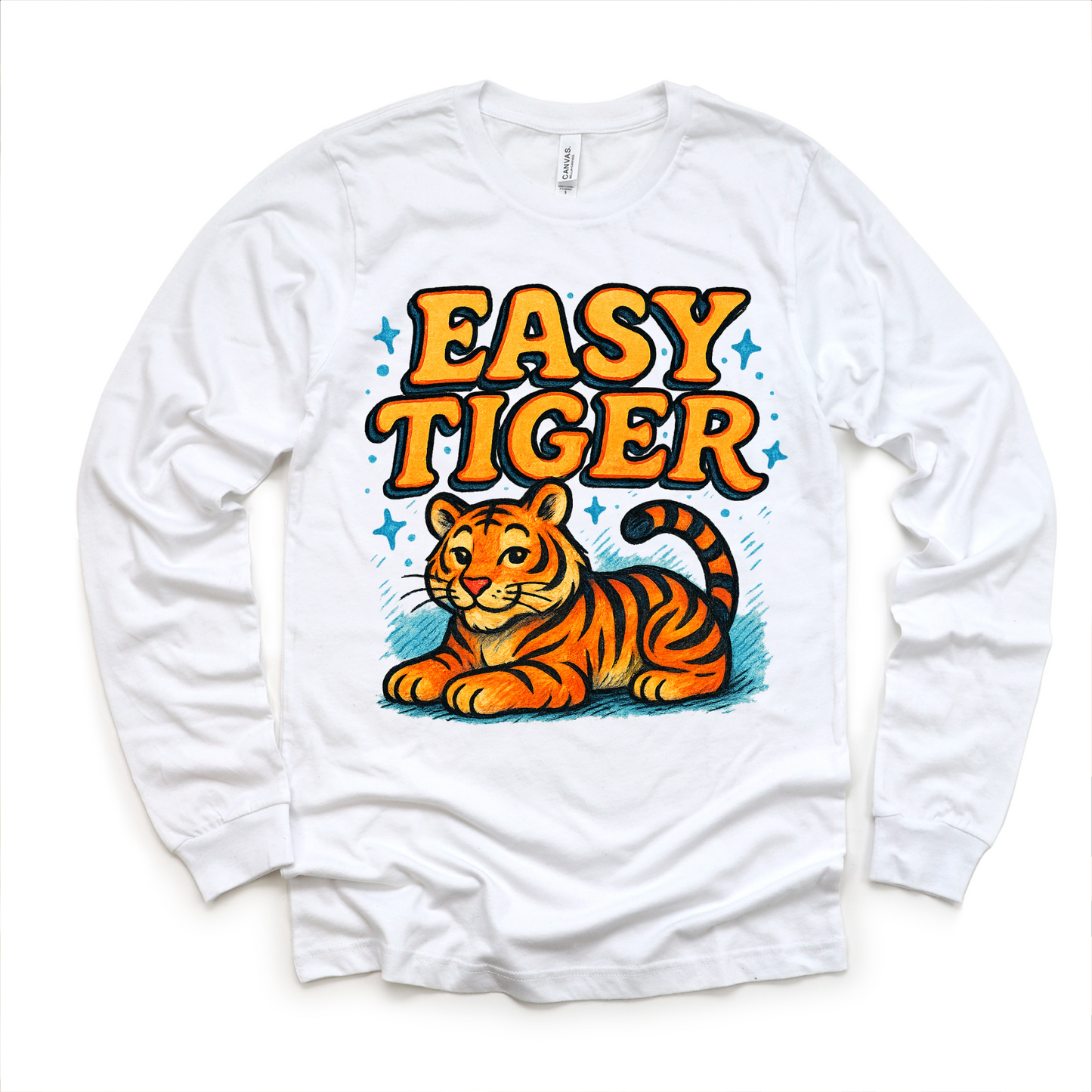 Easy Tiger Funny Shirt - Kids Tee