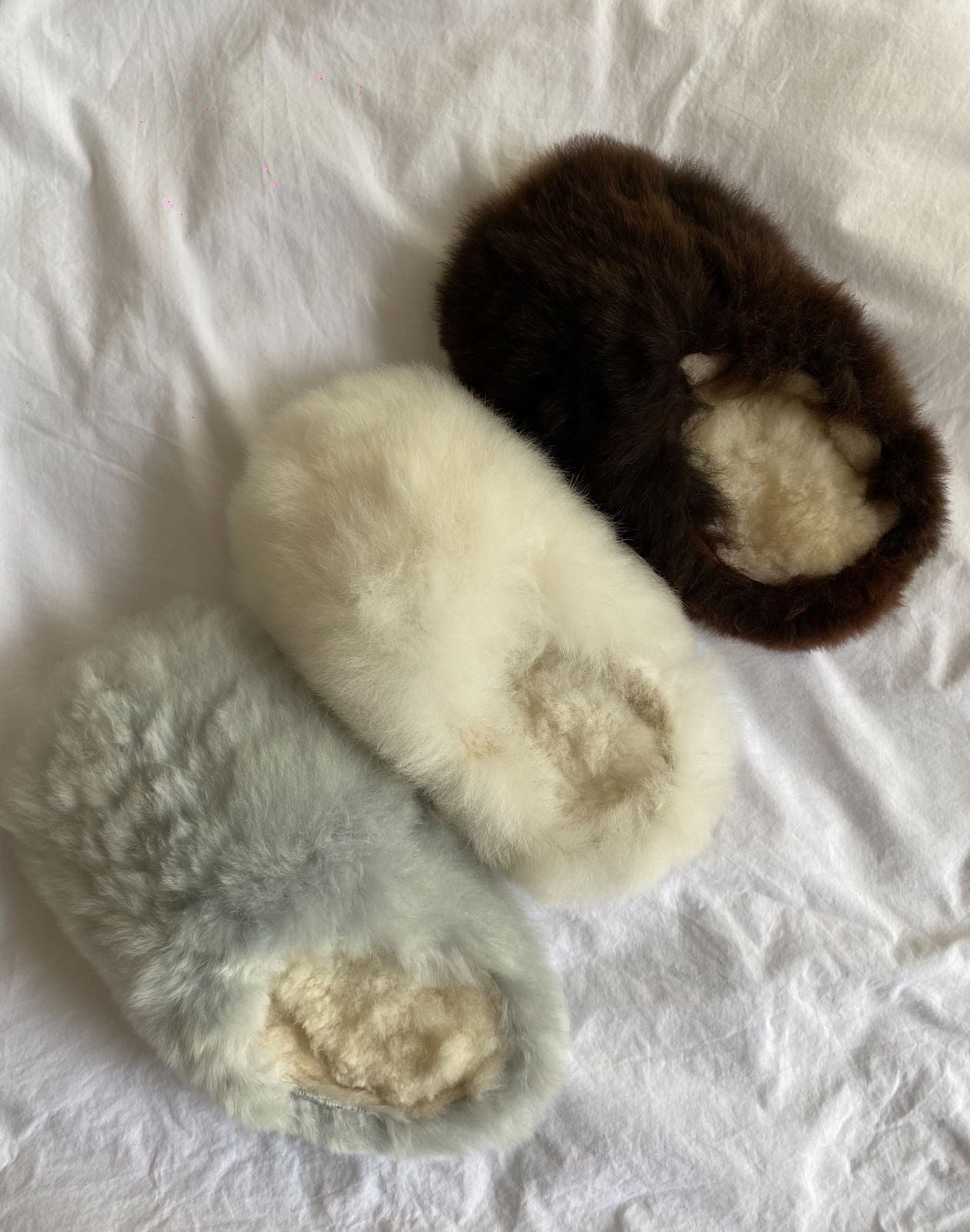 Genuine Alpaca Soft Alpuffas Slippers